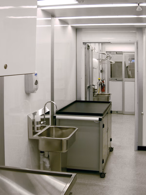 Modular Medical Response Trailer by InPlant, a leading company in Cleanroom Manufacturing