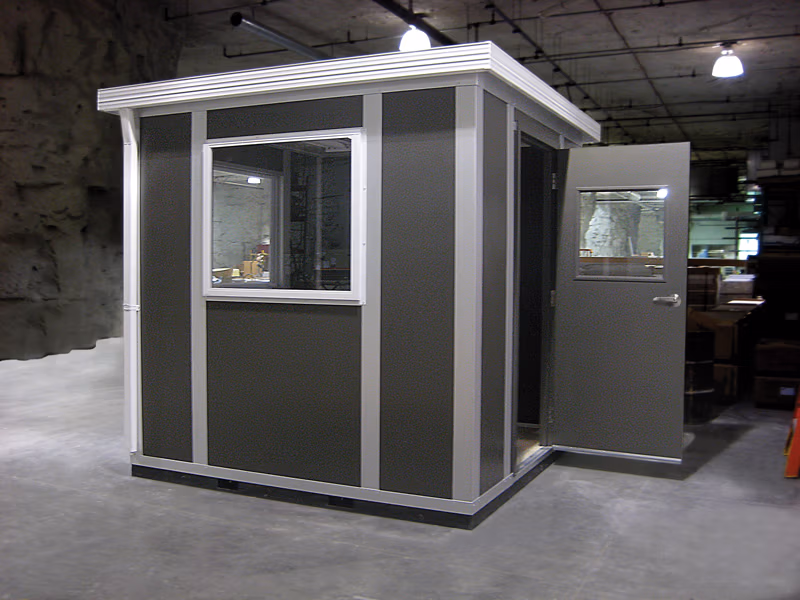 InPlant Prefabricated Painted Guard Shack